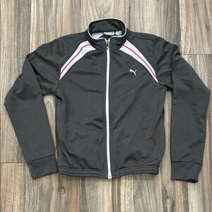 Puma Womens Dark Gray Performance Jacket